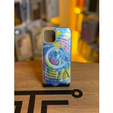 Avcı Teknoloji Market iPhone 12 / 12 Pro Uyumlu Renkli Illüstrasyon Özel Tasarım Silikon Kılıf