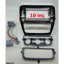 10 Inç Uyumlu Vw Jetta Teyp Çerçevesi 2011-2017