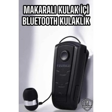 Twin Store Makaralı Bluetooth Kulaklık Çağrı Cevaplama Kablolu Uzun Pil Ömrü