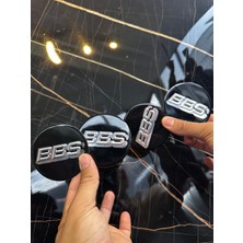 OEM Bbs Tasarım Jant Göbeği Göbek Arması Yapıştırma Sticker 68 mm 4'lü Set
