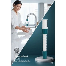 Twin Store Silikon Esnek Musluk Uzatıcı – 14.5 cm Lavabo Mutfak Batarya Başlığı