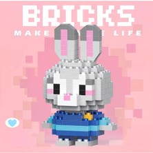 Marsilyan Bricks Zootropolis Judy Hopps Mini Tavşan LEGO Figürü