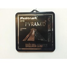 Aydın Müzik Masterwork Profesyonel Pyramid Bağlama Teli 0.18 Kısa Sap Gri Renkli Türkiye Menşeli