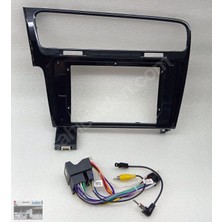 10 Inç Uyumlu Vw Golf 7 Teyp Çerçevesi 2013-2020