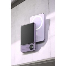 Twin Store 22.5W Magsafe Kablosuz Şarjlı Dijital Ekran Hızlı Şarj