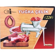 Russet Tuğra Çelik Kollu No 22 Kıyma Makinesi Döküm