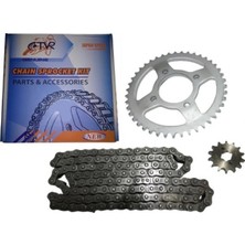 Tvr Tvs Apache Zincir Dişli Seti Önarka ( 428H X124 ) ( 43T 14T )