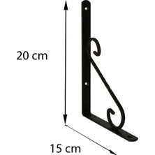 Elma Shop Ferforje Raf Altı No:2 Siyah