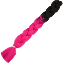 Elma Shop Afrika Örgülük Sen Ombreli 100 Gr. / Siyah / Fuşya