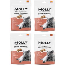 Molly Meow Moments Sensitive Hassas Kediler Için Ödül Maması 60 Gr. x 4 Adet