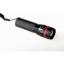 Uravas Store Özel Güvenlikler Için Menzilli Zoomlu Pilli El Feneri Dalı