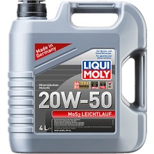 Liqui Moly Lıquı Moly 20W-50 Mos2 Leichtlauf 4l