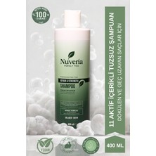 Dökülen ve Geç Uzayan Saçlar Için 11 Aktif Içerikli Saç Dökülmesi Karşıtı Şampuan 400 ml