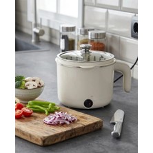 Uslucan Alışveriş Çok Fonksiyonlu Elektrikli Pişirici 1 Litre Buharda Sebze Pişirme Özellikli