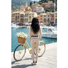 Ceketli Moda Trend Penye Alt Üst Takım 3 Parça