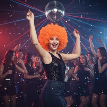 Elma Shop Animasyon Parti ve Palyaço Peruğu / Tcu