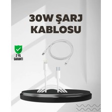 Uravas Store Yüksek Saflıkta Bakır Çekirdekli 30W Hızlı Şarj Kablosu