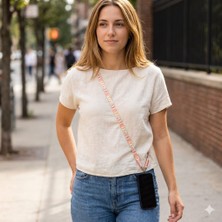 Moonparacord Telefon Boyun Askısı Etnik Desen 8 mm 70 cm