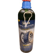 Wrox Yeşil Sıvı Lastik Yaması Tamir Kiti 380 ml Parçacıklı Hızlı Kapatma Özelliği ile Uyumlu