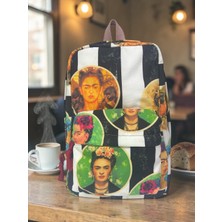 Old Cotton Cargo Kaliteli Mini Vintage Salaş Disayn Günlük Sırt Gezi Çantası 21 cm x 34 cm