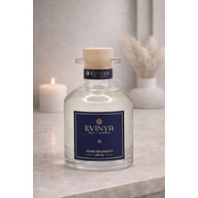 Evinya Q 150 ml Bambu Çubuklu Oda Kokusu – Modern & Kalıcı Ferah Ortam Kokusu