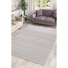 Home Geometrik Sisal Dokuma, Jüt Tabanlı, Tozumaz Polipropilen Iplikli Özel Kesim Halı