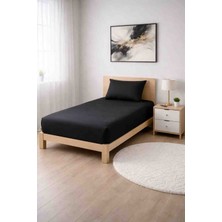 Seralay Home Sıyah Lastikli Çarşaf Takımı