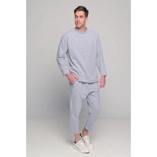 Erkek Relax Fit Basic Takım – 2’li Lounge Set