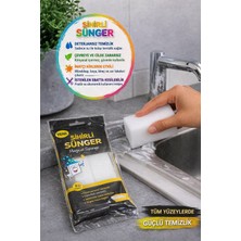 Open Home Concept 2’li Set Sihirli Sünger Deterjansız Temizlik Süngeri Inatçı Kir Yağ Kireç Silici