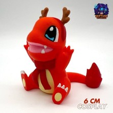 Neptune3D #0004 Yılbaşı Charmander Pokemon Figürü