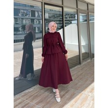 Castivo Fashion Cepli Gömlek Yaka Bağlamalı Takım