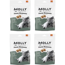 Molly Meow Moments Choosy Seçici Kediler Için Ödül Maması 60 Gr. x 4 Adet