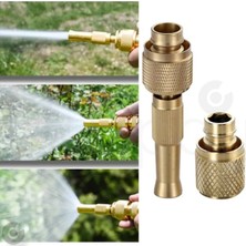 Alazpay Ayarlanabilir Yüksek Basınçlı Ayarlanabilir Pirinç Hortum Başlığı Tabancası