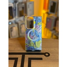 Avcı Teknoloji Market Samsung S23 Ultra Uyumlu Renkli Illüstrasyon Özel Tasarım Silikon Kılıf