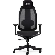 Hawk Gamıng Chaır Nova Fileli Siyah Oyuncu Koltuğu Ergonomik Tasarım ve Konforlu Destek