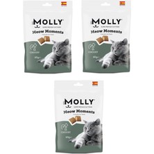 Molly Meow Moments Choosy Seçici Kediler Için Ödül Maması 60 Gr. x 3 Adet