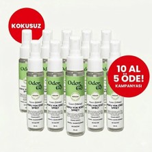 ODORGO Koku Yok Edici Sprey – 10 Al 5 Öde (30ml x 10 Adet) - Cep & Çanta Boy ile her zaman temiz hava. Sigara puro, çöp, rutubet, yemek kokuları, tüm istenmeyen kokuları doğal vegan içerikle yok eder.