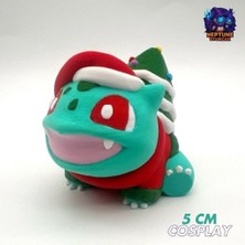 Neptune3D #0001 Yılbaşı Ağacı Bulbasaur Pokemon Figürü