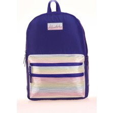 Kitabevimden Kaukko Sırt Çantası Magıc Dreams Leather Navy Blue K1723