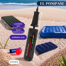 Direkstoktan El Pompası 29 cm / Pilates Topları & Deniz Malzemeleri Için Ideal / 69613