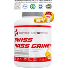 Swiss Nutrition Swiss Mass Gainer | 3000 Gram | 30 Servis