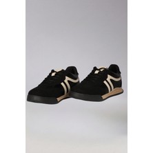 Victoria Shoes Süet Detaylı Bağcıklı Günlük Spor Ayakkabı