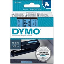 Kitabevimden Dymo D1 Şerit 9 MMX7MT Mavi/ Siyah 40916