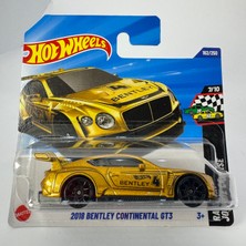 Hot Wheels 2018 Bentley Continental GT3 1:64 Metal Model Araba Koleksiyonluk Gerçekçi Detaylar