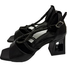 Victoria Shoes Kırışık Taşlı