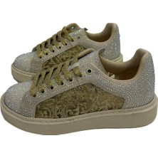 Victoria Shoes Altın Gül Detaylı
