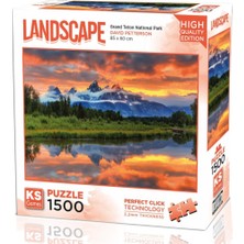 Kitabevimden Ks Games Puzzle 1500 Parça Grand Teton National Park