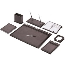 Kitabevimden Gülpaş Sümen Takımı 10 Parça Düğmeli Siyah 908