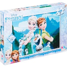 Kitabevimden Ks Games Puzzle 100 Parça Frozen Frz 714