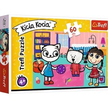 Kitabevimden Trefl Puzzle 60 Parça Kıttykıt Wıth Frıends Kicia Kocia 33X22 CM17343